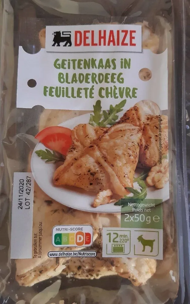 Feuilleté chèvre