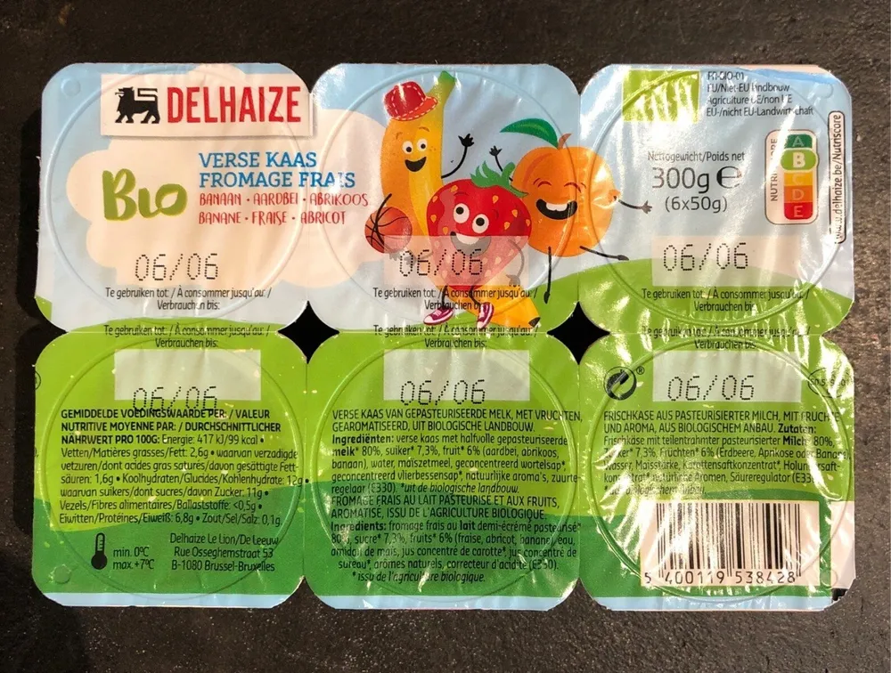 Bio fromage frais