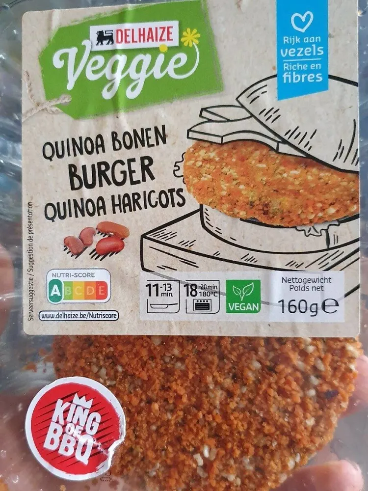 Burger Quinoa Haricots