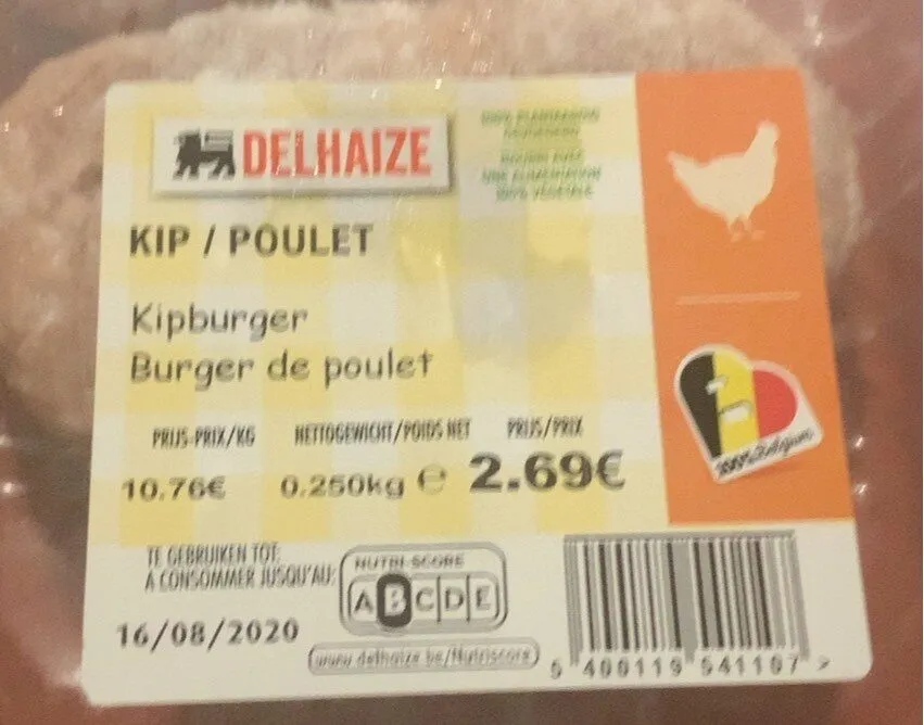 Burger de poulet