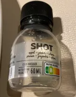 Shot apple, gingembre, citron