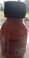 Shot pomme gingembre fraise citron