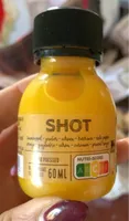 Shot orange citron gingembre