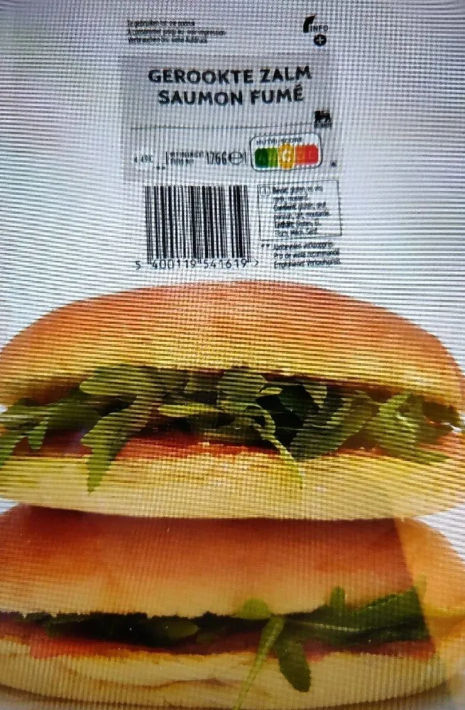Sandwich saumon fumé
