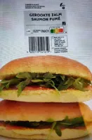 Sandwich saumon fumé