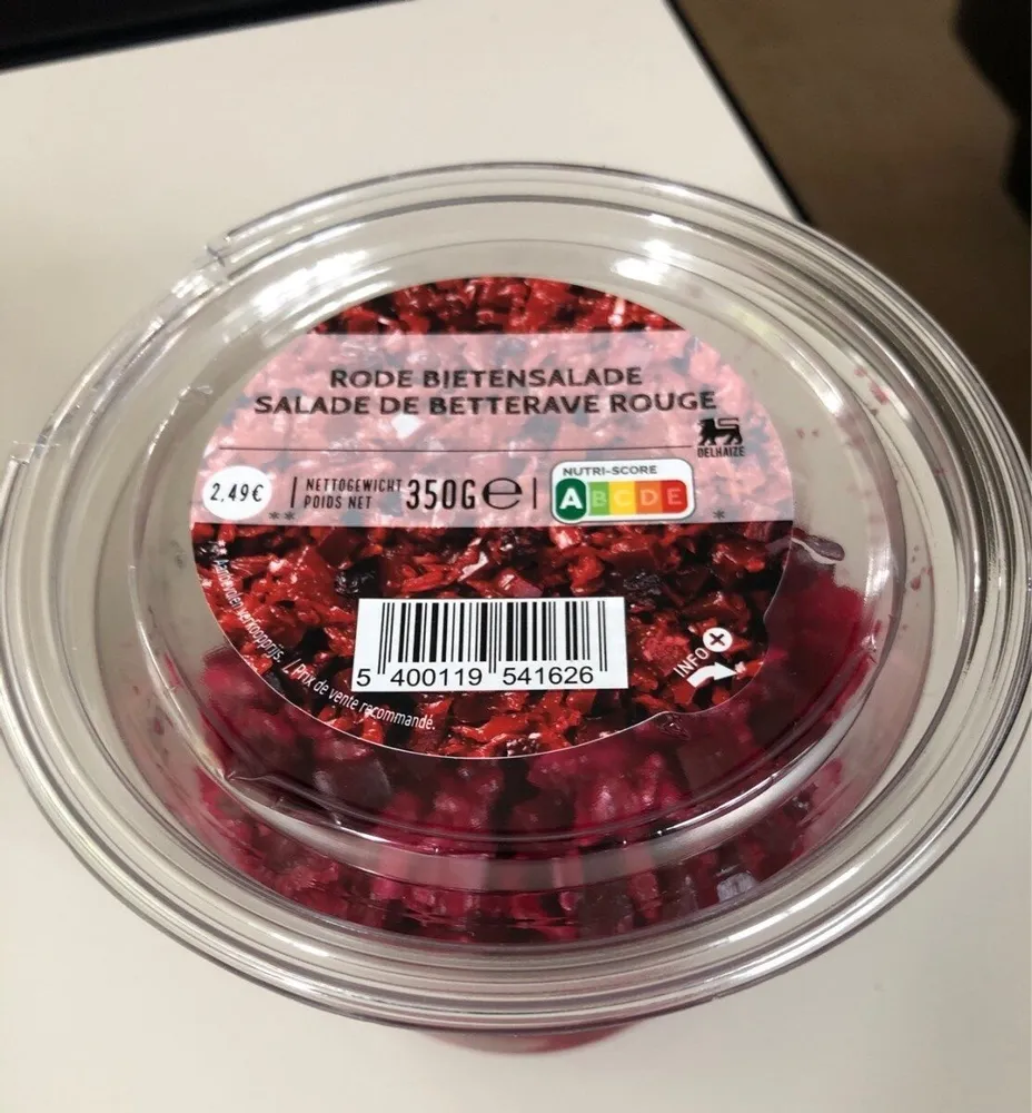 Salade de betterave rouge