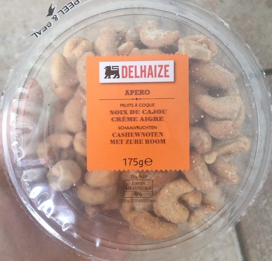 Noix de cajou creme aigre