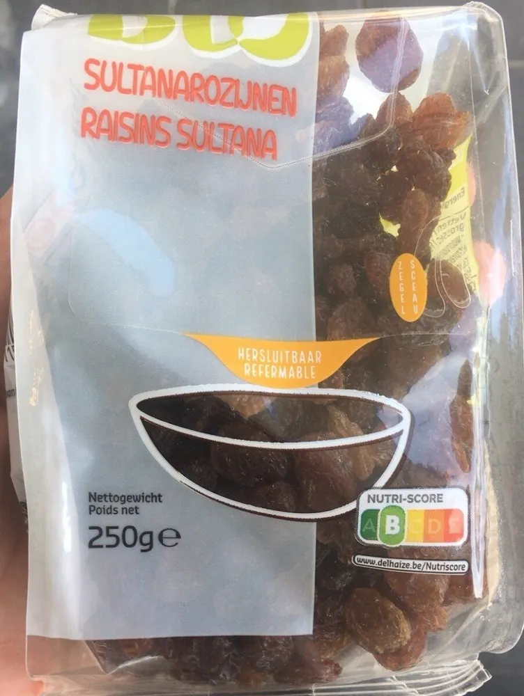 raisins sultana