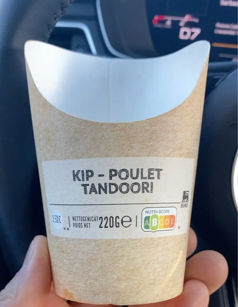 Wrap kip/poulet Tandoori