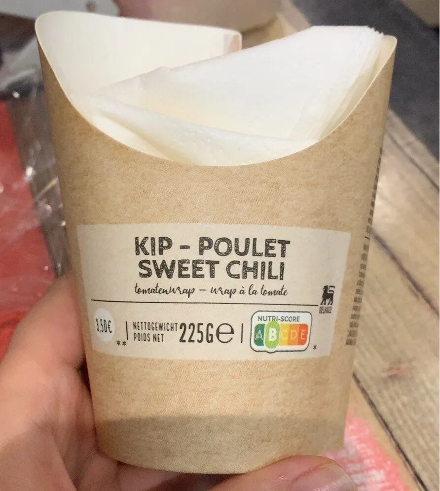 Wrap poulet sweet chili