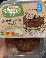 Champignon burger au fromage de chèvre