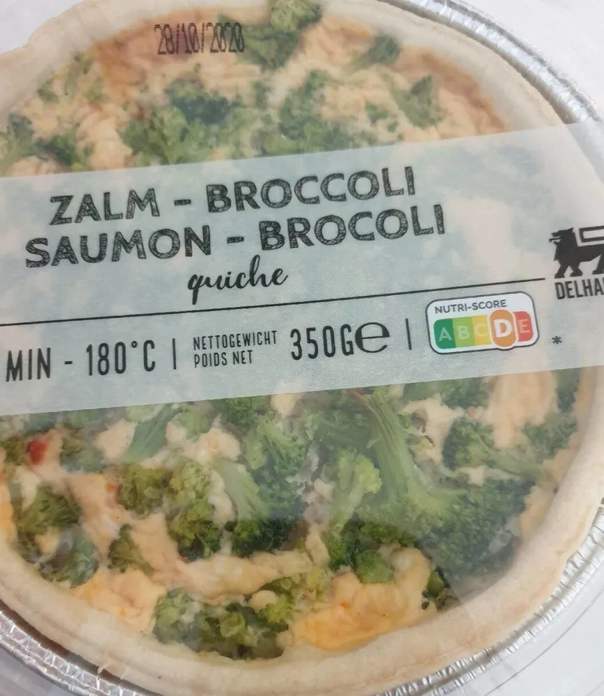 Quiche saumon -brocoli