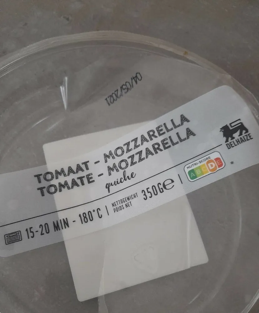 Quiche tomate - mozzarella