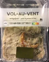 Vol au vent et purée de pommes de terre