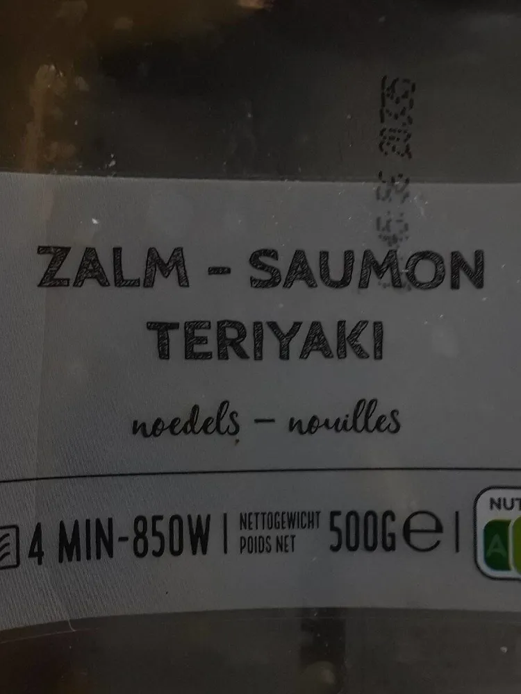 saumon teriyaki