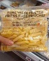 Frites fines fraîches