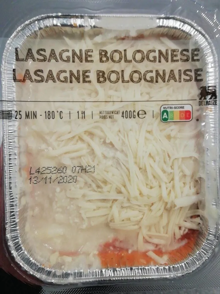Lasagne bolognaise