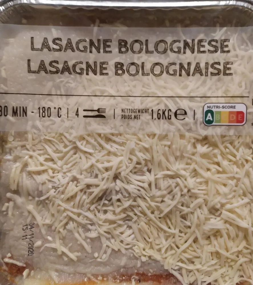 Lasagne Bolognaise