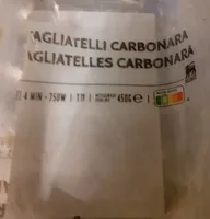 Tagliatelles carbonara