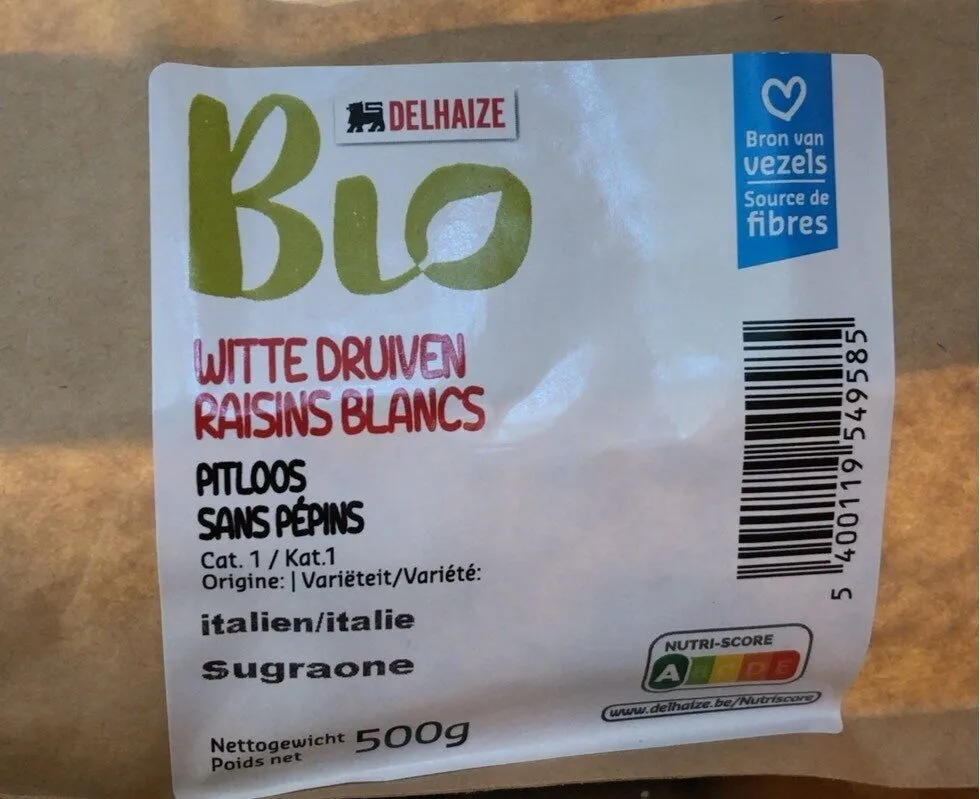 Raisins blancs sans pépins