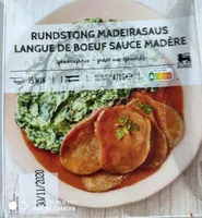 Langue de boeuf sauce Madère