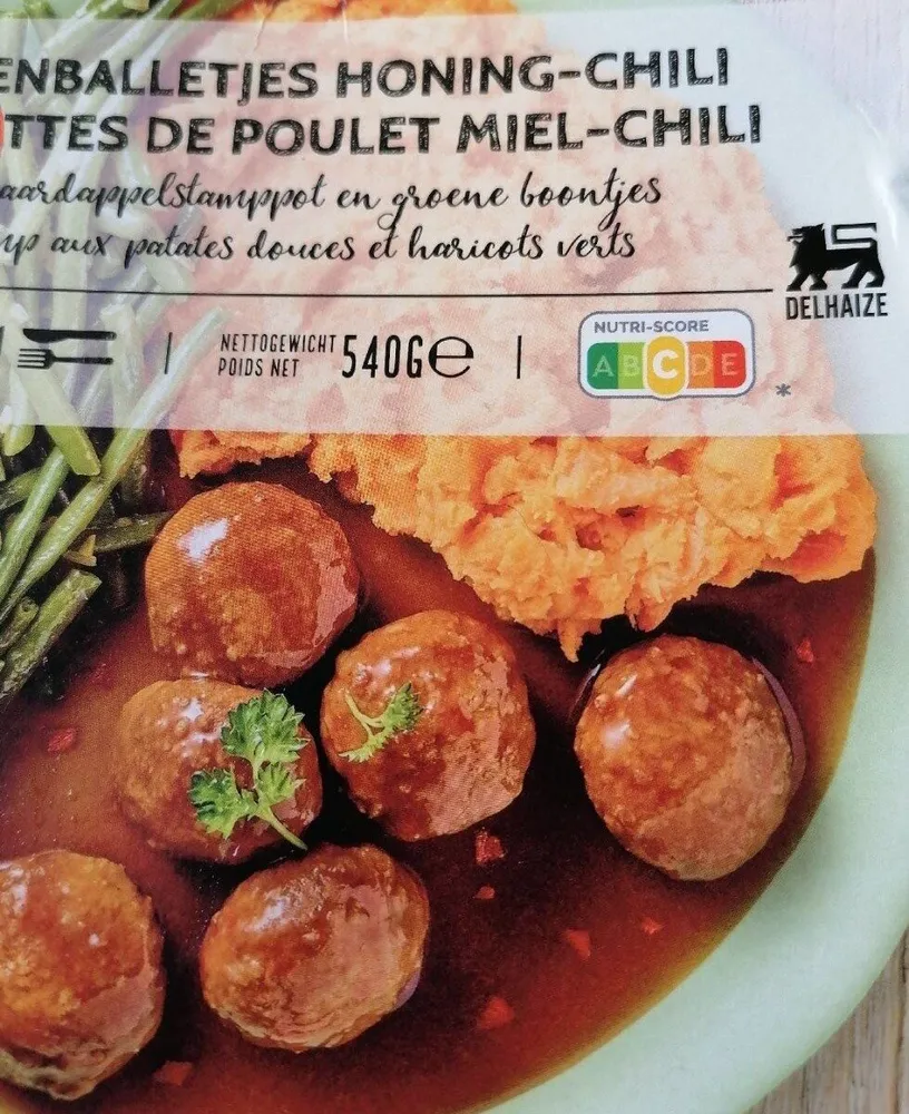BOULETTES POULET MIEL-CHILI