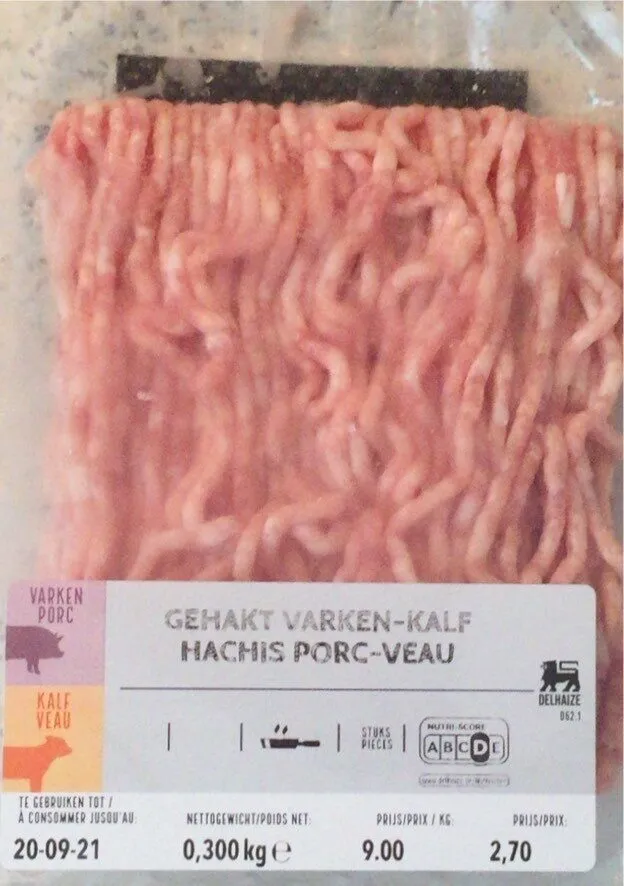 Hachis porc-veau