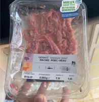 Hachis porc-veau