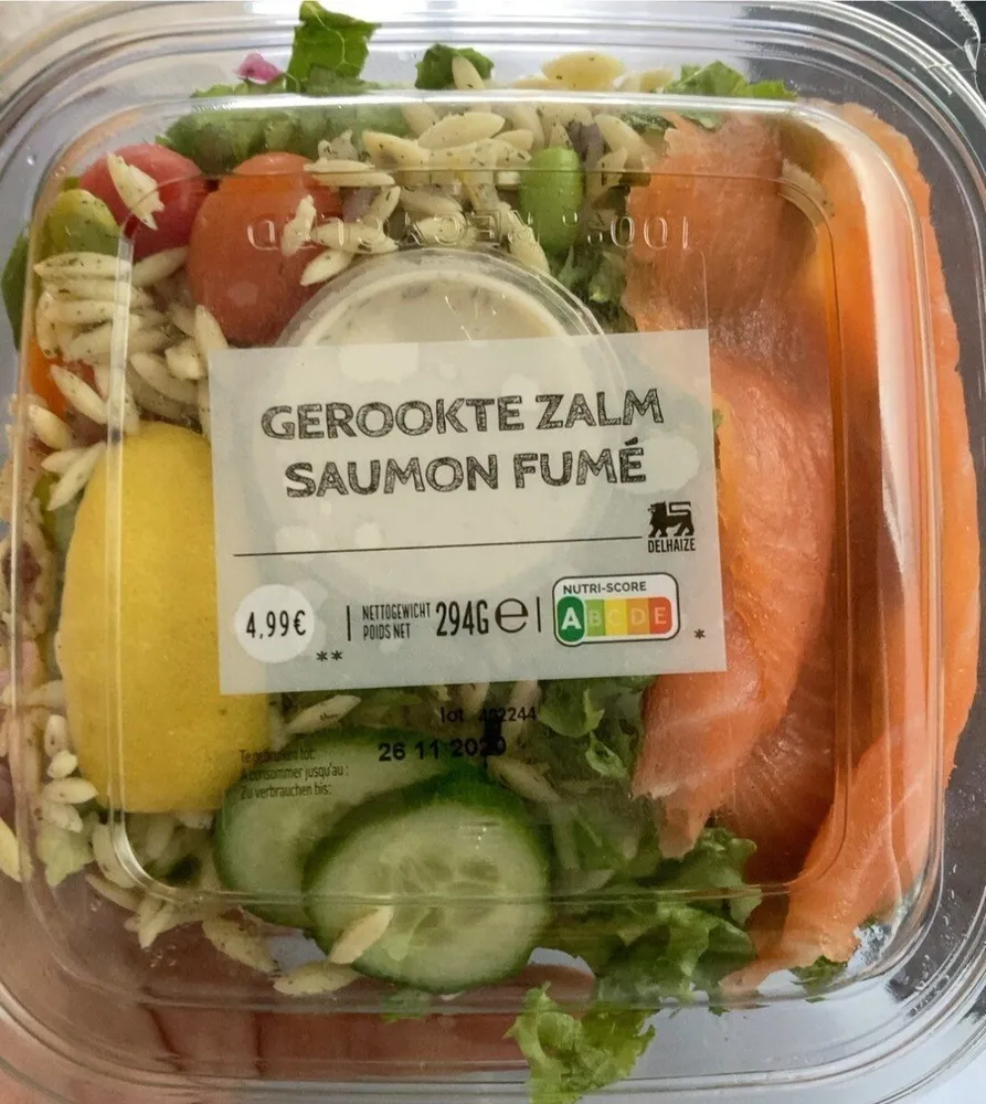 Salade Saumon Fume