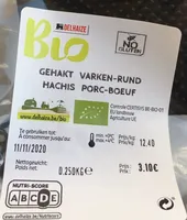 Hachis porc-boeuf Bio