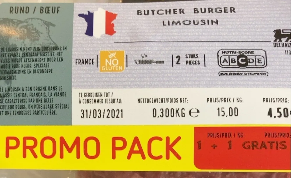 Butcher Burger Limousin