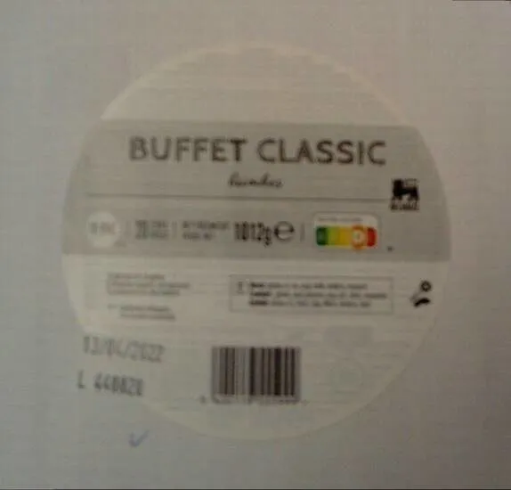 Buffet classique
