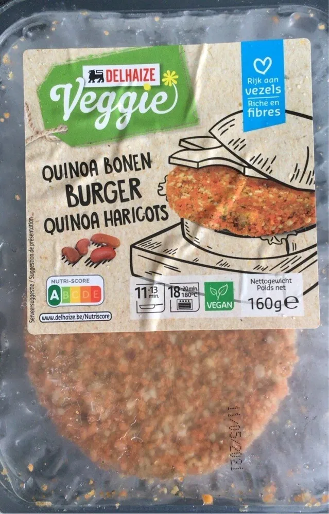 Quinoa bonen burger
