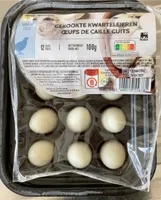 Oeufs de caille cuits