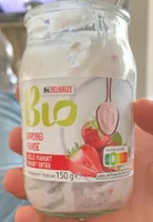 Yaourt entier fraise bio