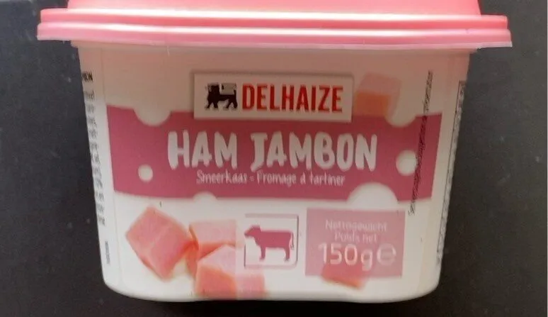 Fromage a tartiner au jambon