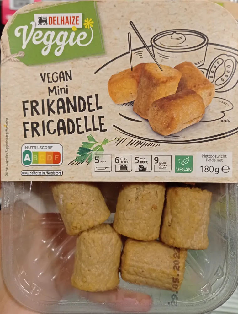 Vegan mini fricadelle