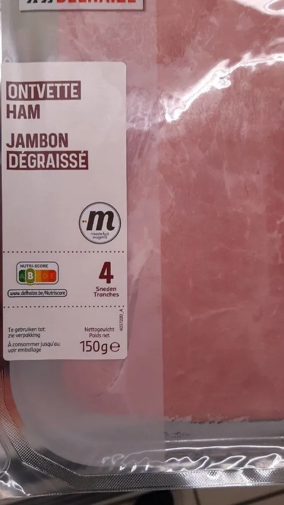 Jambon dégraissé