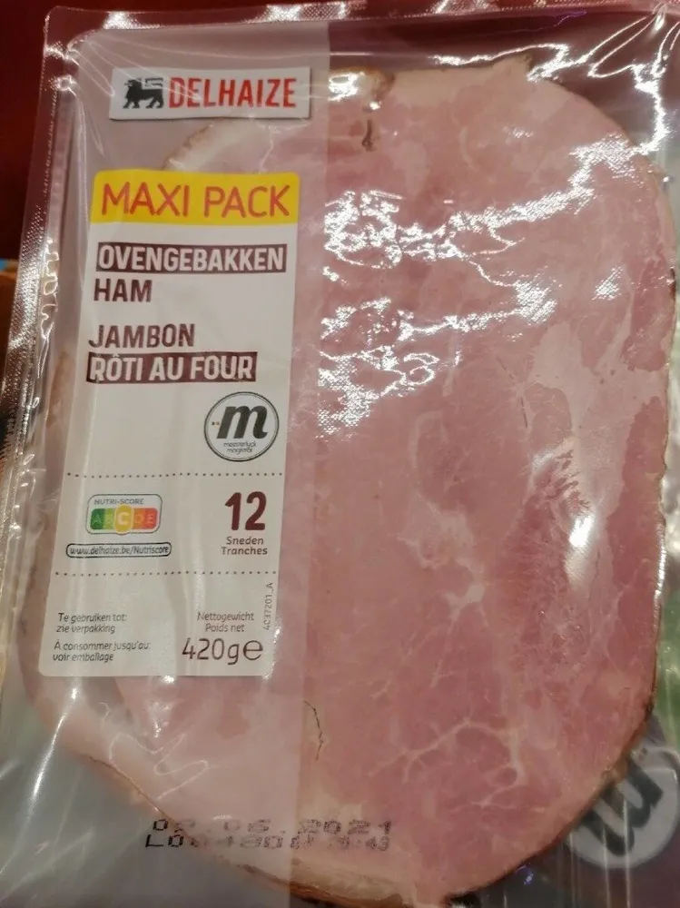 Jambon rôti au four