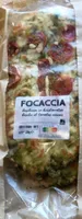 Focaccia basilic et tomates cerises