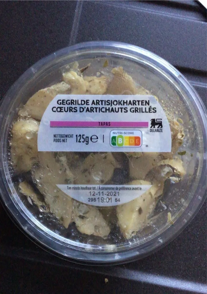 Coeurs d’artichaut grilles