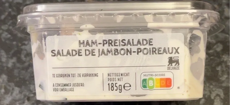 Salade de jambon-poireaux