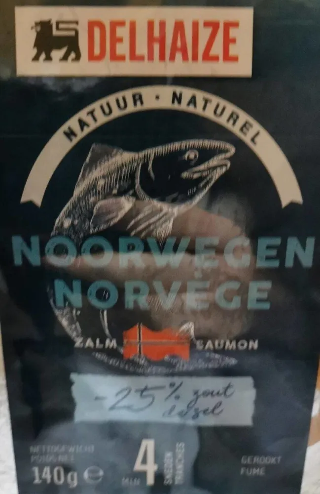 Saumon norvégien naturel Delhaize