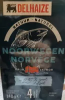 Saumon norvégien naturel Delhaize