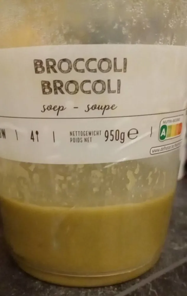 Soupe brocolis