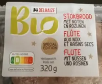 Flûte aux noix et raisins secs