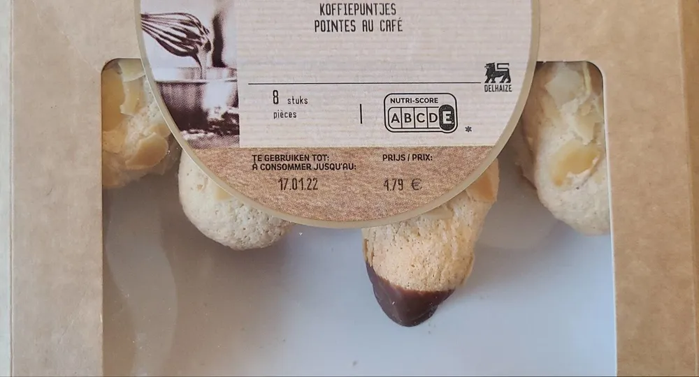 Pointes au café