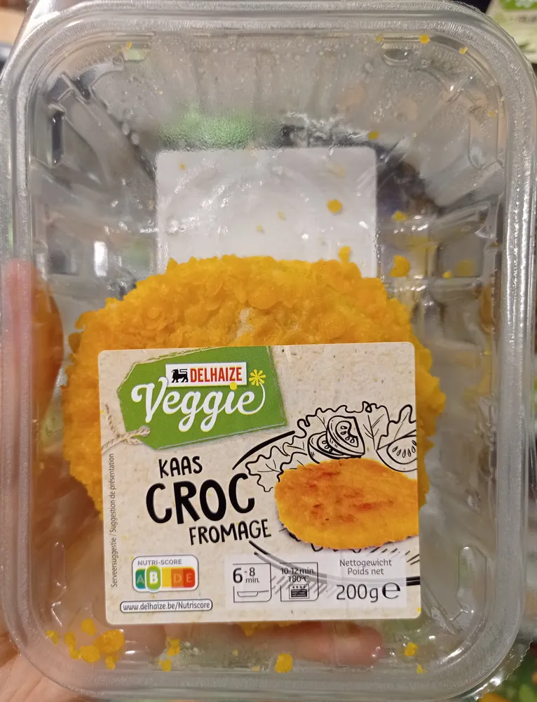 Croc végétarien fromage