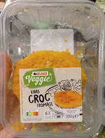 Croc végétarien fromage