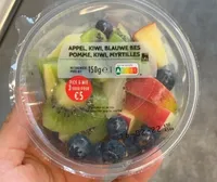 Appel kiwi blauwe bes